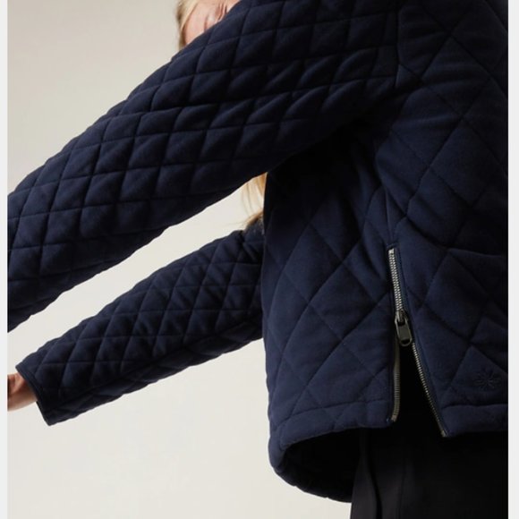 Athleta Retroplush Quilted Crewneck Sweatshirt - Picture 4 of 7